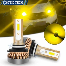 For Honda Accord Civic Golden Yellow 9005 9011 LED Daytime Running Light DRL 2pc