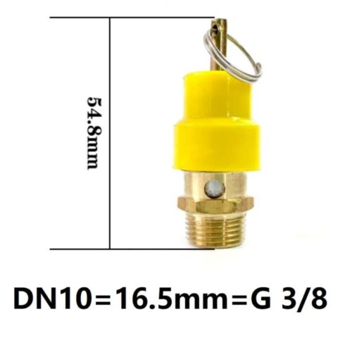 Safety Relief For Pipe Vessels Air Compressor Valve Pressure Release Regulator` - Picture 16 of 17