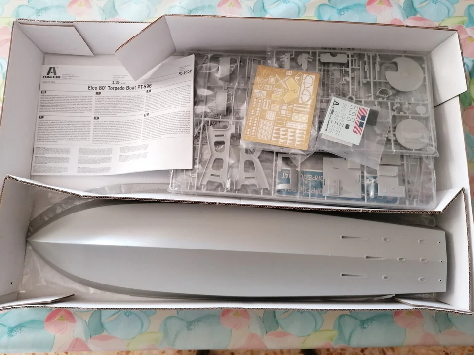 ITALERI ELCO 80 TORPEDO BOAT PT 596 N°5602 1/35 - Immagine 2 di 4