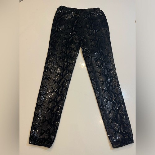 NBD Emberly Pant in Black Velvet Sequined Size XS - Picture 13 of 14