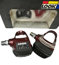 Pedali Bici Corsa Vintage Look PP 196 Rosso Porpora Anno 1992