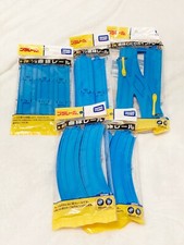 Takara Tomy, Plarail Blue Plastic Track, R-03, R-20, R-02 and R-24, Lot of 5