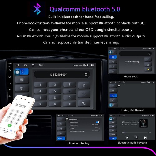 9" Android Navigation Car GPS Stereo Radio Qualcomm Chip For Nissan Patrol 04-21 - Picture 14 of 21