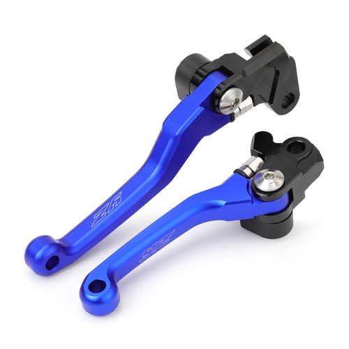 CNC Short Pivot Clutch Brake Lever Set For YAMAHA YZ 80 85 2014 Black/Blue 1Pair - Picture 9 of 12