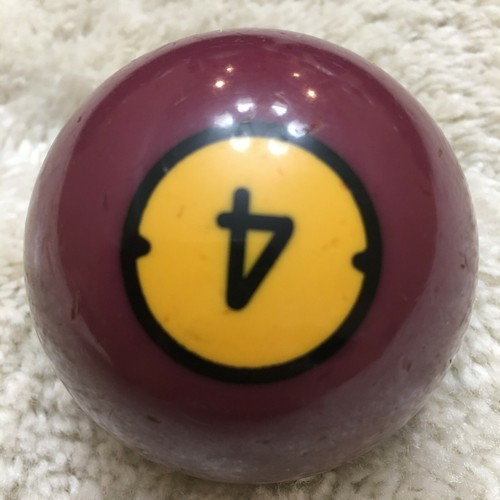 #4 Pool Ball. Antique, Vintage And Current Style Balls. Many To Choose From. - Picture 62 of 353