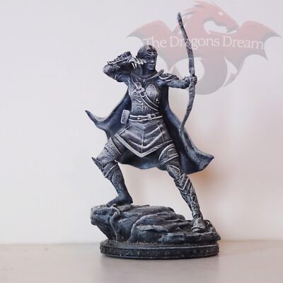 Azel - Female Elf Archer - Heroquest, Dungeons and Dragons, 5e, Pathfinder, NPC