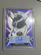 2022 Leaf Valiant Purple Refractor  Andrew Painter RC AUTO 5/50