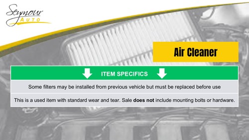 Air Cleaner 3.0L Fits 08 ESCAPE 666713 - Bild 5 von 8