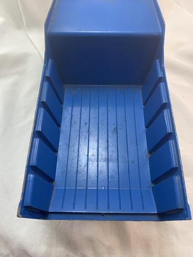 Rare Vintage Hubley 900 902 Metal Dump Truck with Lift White & Blue Lancaster - Picture 7 of 12