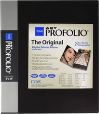 Itoya Art Profolio 8x10" Storage/Display Book Album, 24 Pages/48 Photos  IA-12-7
