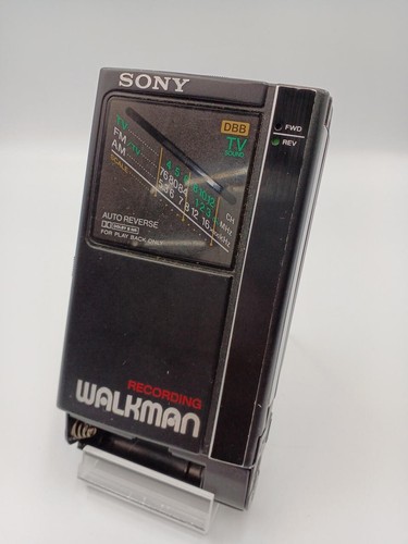 SONY WM-F404 1988 Cassette Radio Recording Walkman Junk For Parts or Repair - Picture 2 of 6