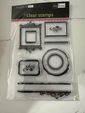 Hampton Art Kelly Panacci Clear Stamps "Kelly's Frames" SC0384 Scrapbooking
