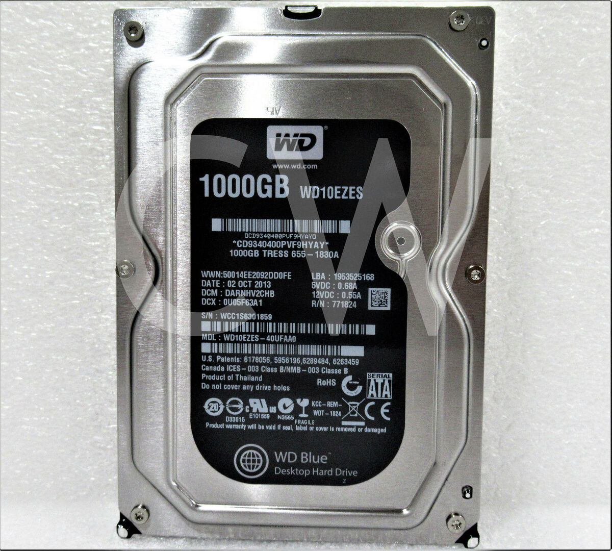 WD10EZES Western Digital 1TB 7200RPM 6Gbps 3.5 WD10EZES Western Digital 1TB 7200RPM 6Gbps 3.5