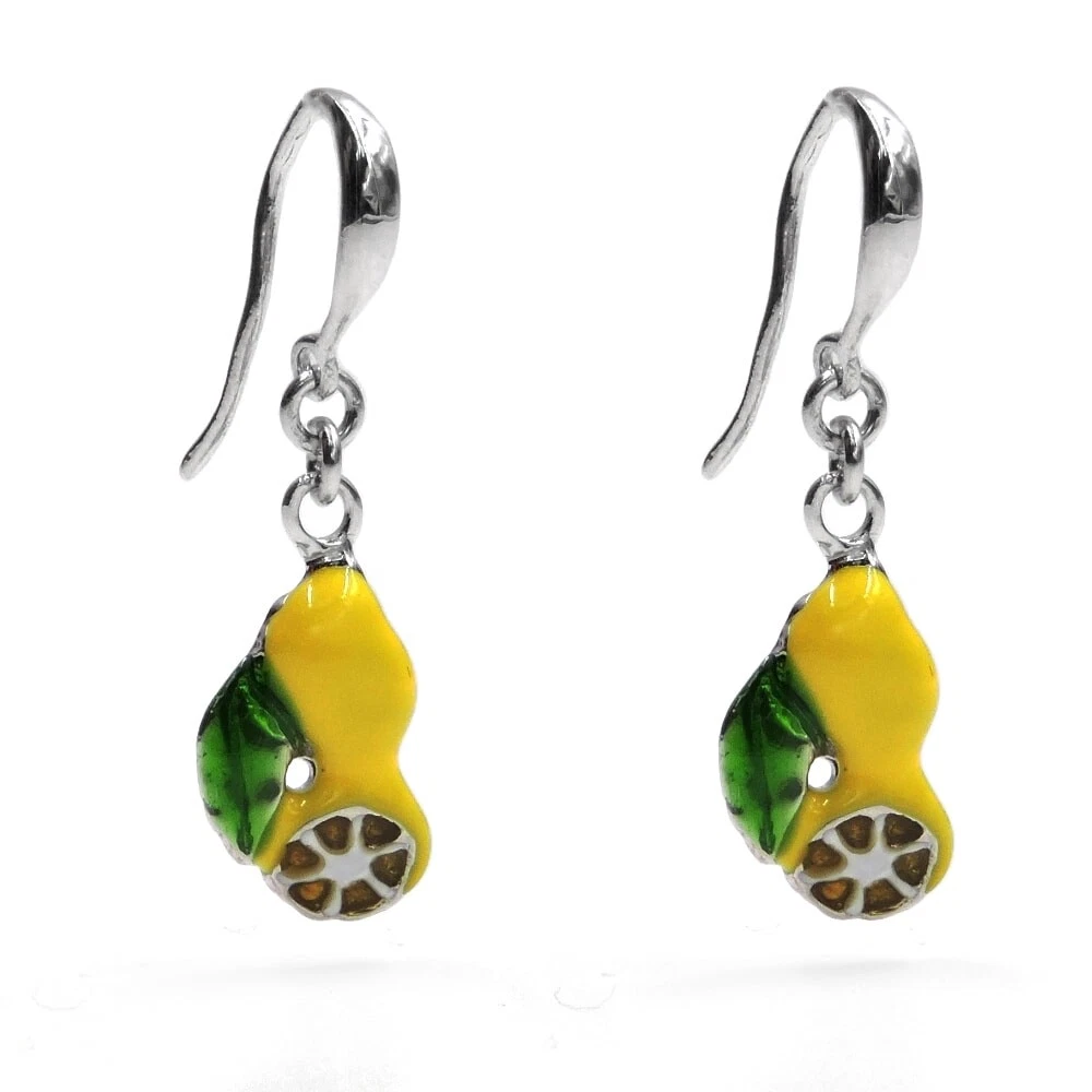 Orecchini pendenti in Argento 925 con zirconi - Kulto 925