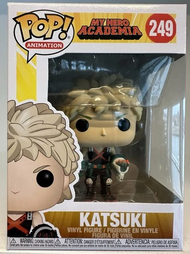 Funko Pop! My Hero Academia Katsuki Bakugo Vinyl Figure # 249 Vaulted New 140-3
