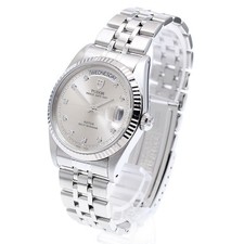 TUDOR Prince Date Day 76214 10P Diamond WG Bezel Automatic Men's Watch_895509 2