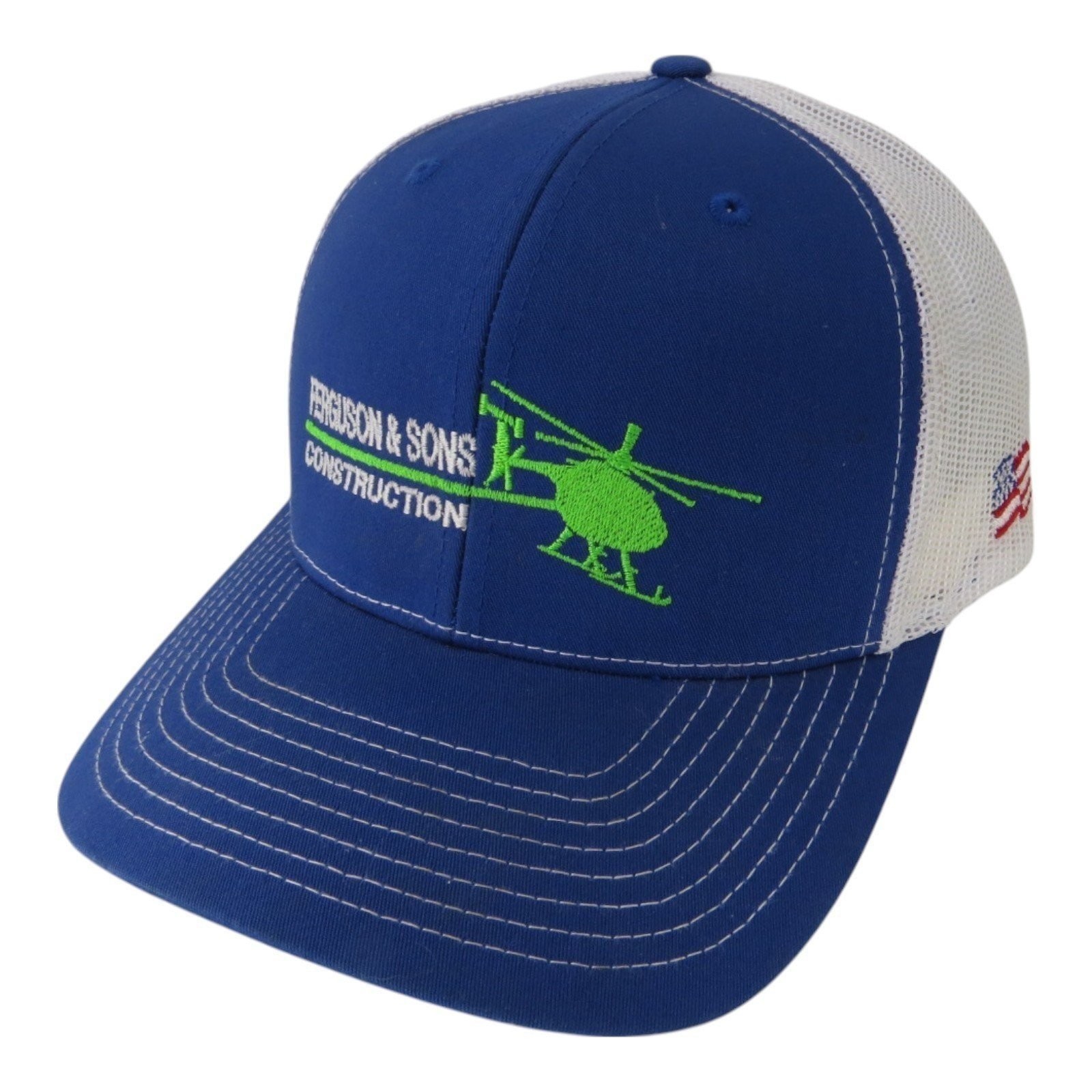 Richardson 112 Ferguson & Sons Construction Trucker Hat Unisex Snapback Cap