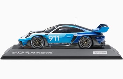 1:43 SPARK 2024 PORSCHE 911 992 GT3 R Rennsport #911 White Blue