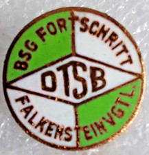 Odznaka NRD Igła Broszka Piłka nożna BSG Progress Falkenstein im Vogtland