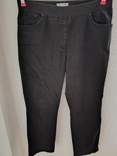 Raphaela by BRAX Pamina Jeans Schwarz Größe 42 k Stretch Top Zustand