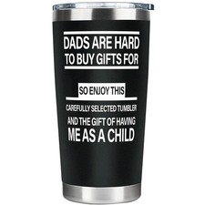 Dad Tumbler, Father's Day Birthday Christmas Gifts for Dad from Daughter Son,...