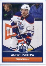 2016-17 Panini Stickers #319 Andrej Sekera - HKY