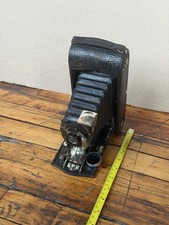 Antique Kodak Jr No 1A Autographic Folding Pocket Bellows Film Camera Untested