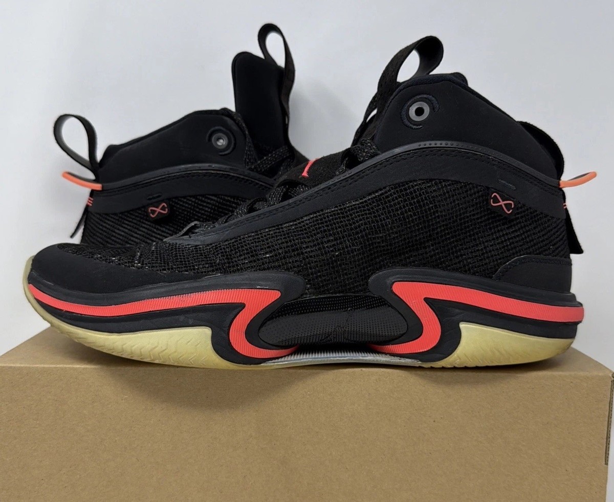 Size 11 - Air Jordan 36 Black Infrared for sale online | eBay