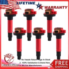 Set of 6 Ignition Coils For Ford F-150 Explorer Lincoln Ecoboost 3.5L V6 DG549