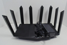 TP-Link Archer AX90 AX6600 Tri-Band Wi-Fi 6 Router, used works good
