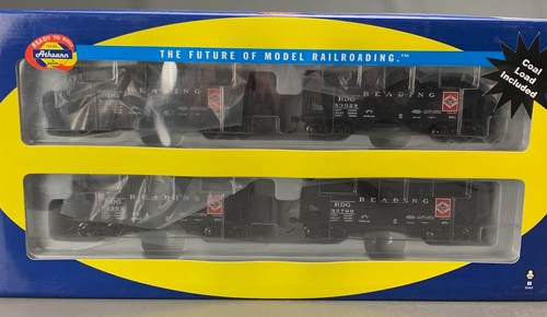 Paquete de 4 tolvas desplazadas HO Athearn RTR 34’ lectura #83102 83928 82462 85799 HO8456 | Condition: Used