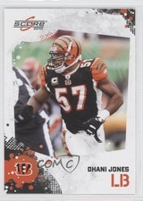 2010 Score Dhani Jones #61 00ah