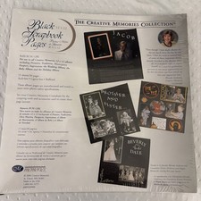 Creative Memories 12x12 Black Refill Pages Pack - Old Style - New 15 Pages