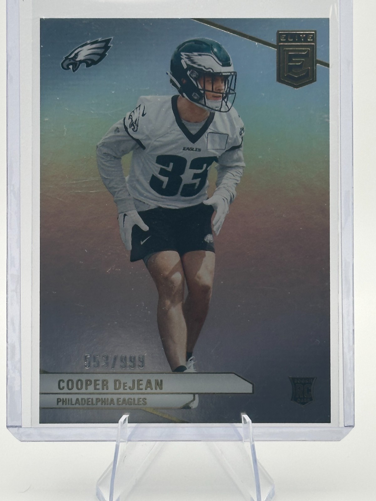 2024 Panini Donruss Elite - #171 Rookies Cooper DeJean  553/999 (RC)