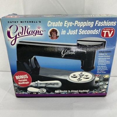 GEMAGIC BEDAZZLER Cathy Mitchell's Stud Setting Machine System Tool Kit New