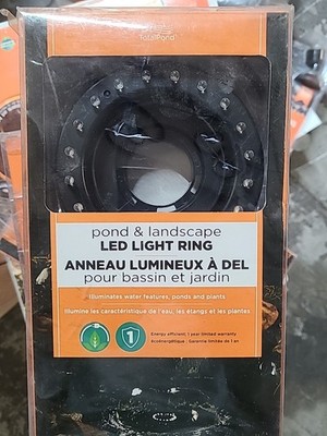 Total pond LED Light Ring Pond Koi Nighttime Glow Illuminates Pond