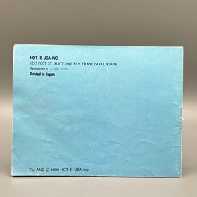 Palamedes Manual Nintendo NES Instruction Booklet Guide Hot-B