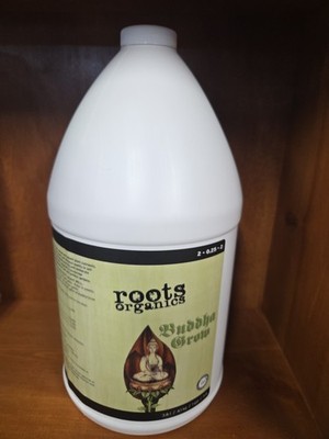 Roots Organics ROBGG Buddha Grow Nutrient for Potting Soil  1 Gallon
