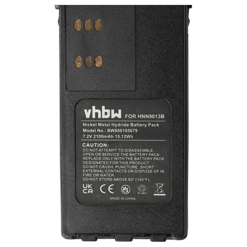 2x bateria do Motorola GP580 GP540 HT1200 HT1225 GP640 HT1250 GP680 2100mAh 7,2V - Zdjęcie 5 z 9
