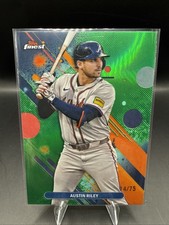2025 Topps Finest Austin Riley #99 Green 69/75