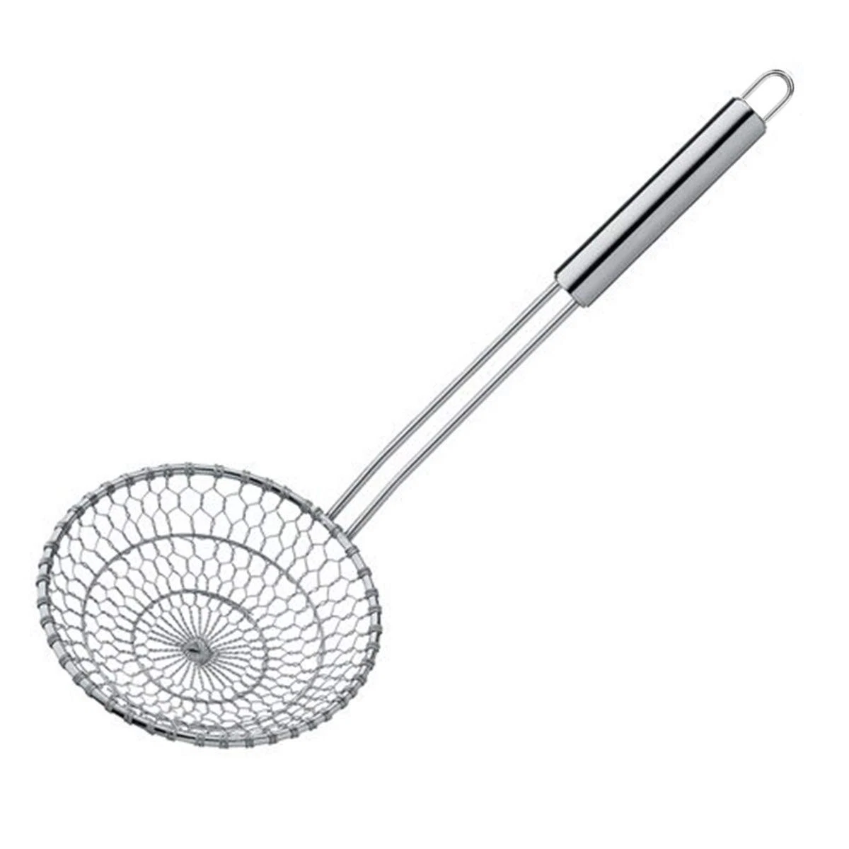 17 Inch Stainless Steel Large Wok Spider Skimmer Strainer Ladle Kitchen