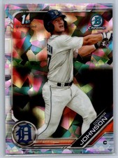 2019 Bowman Draft Sapphire Edition #BDC-200 Cooper Johnson Rookie