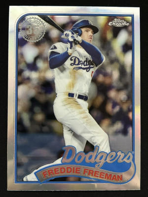 2024 Topps Chrome Refractor Update Freddie Freeman #89CU-16 *COMBINED SHIPPING!*