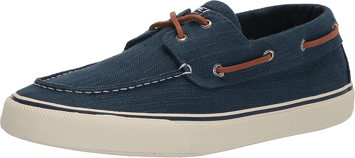 Sperry Top-Sider Bahama Baja Linen Men's DK Blue 4.5M