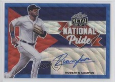 2021 Leaf Metal Draft National Pride Blue Wave 2/20 Roberto Campos Auto 3d6
