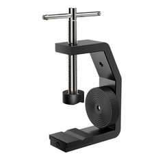 Professional C Clamp Desk Mount 1/4Inch Clip Clamp for Camera Tripod Head