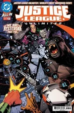 JUSTICE LEAGUE UNLIMITED #7 CVR A DAN MORA CONNECTING (WE ARE YESTERDAY) DC