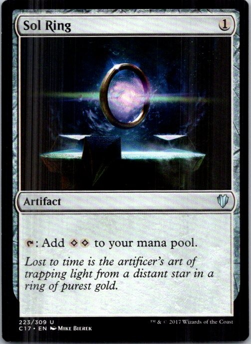Sol Ring Commander 2017 223 LP