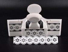 Martha Stewart Paper Punch Double Edge Doily Lace Trim Scrapbooking