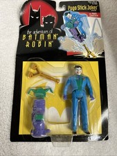 1995 Kenner The Adventures Of Batman & Robin Pogo Stick Joker Action Figure